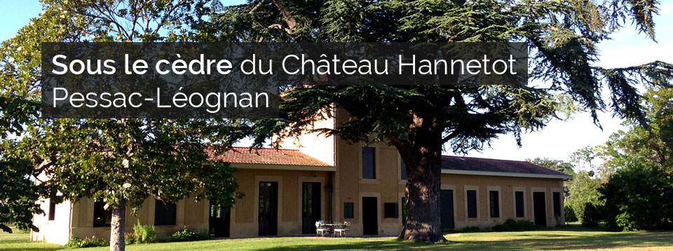 Sous le cèdre - Château Hannetot